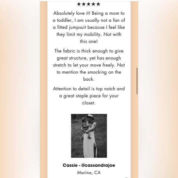 Powder Blue Jumpsuit - Slow Fashion Brand - Picture 10 of 11